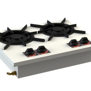 Fogão Alvenaria 2 Bocas Pintado 20x20 2QD Itajobi Fogões