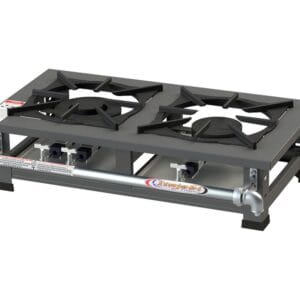 Fogão Tradicional 2 Bocas Mesa B.P - 1QS 1QD 30x30 Itajobi Fogões