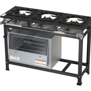 Fogão Tradicional 3 Bocas A.P - 3QS 30X30 Itajobi Fogões