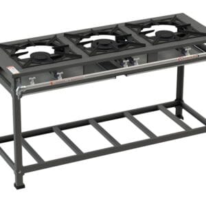 Fogão Tradicional 3 Bocas B.P - 2QS 1QD 40X40 Itajobi Fogões
