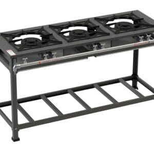 Fogão Tradicional 3 Bocas B.P - 3QD 40X40 Itajobi Fogões