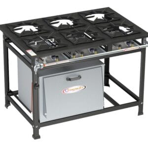 Fogão Tradicional 6 Bocas A.P - 6QS 30X30 Itajobi Fogões