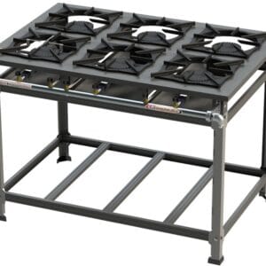 Fogão Tradicional 6 Bocas A.P - 6QSM 30X30 Itajobi Fogões