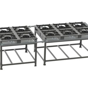 Fogão Tradicional Modular 10 Bocas B.P - 10QD 40X40 Itajobi Fogões