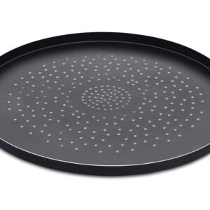 Forma de Pizza Antiaderente com Furos Alumínio ABC