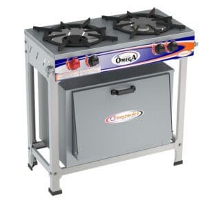 Fogão 2 Bocas Ômega c/ forno - 1QS 1QD Itajobi Fogões