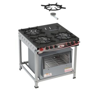 Fogão 4 Bocas Alfa c/ forno - 2QS 2QD Itajobi Fogões