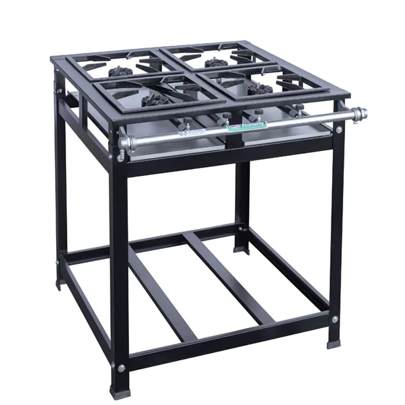 FOGÃO 4 BOCAS S/ FORNO – ECONOMY Alta Pressão CRISTAL AÇO FOGÃO 4 BOCAS S/ FORNO – ECONOMY Alta Pressão CRISTAL AÇO