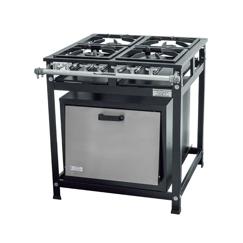 FOGÃO 4 BOCAS C/ FORNO – ECONOMY CRISTAL AÇO FOGÃO 4 BOCAS C/ FORNO – ECONOMY CRISTAL AÇO