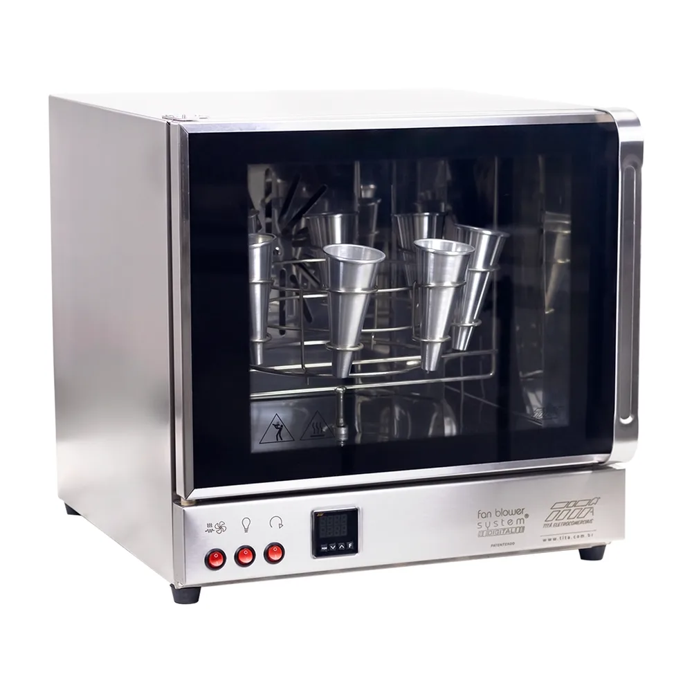 FORNO GIRATÓRIO CP8 DIGITAL TITÃ FORNO GIRATÓRIO CP8 DIGITAL TITÃ