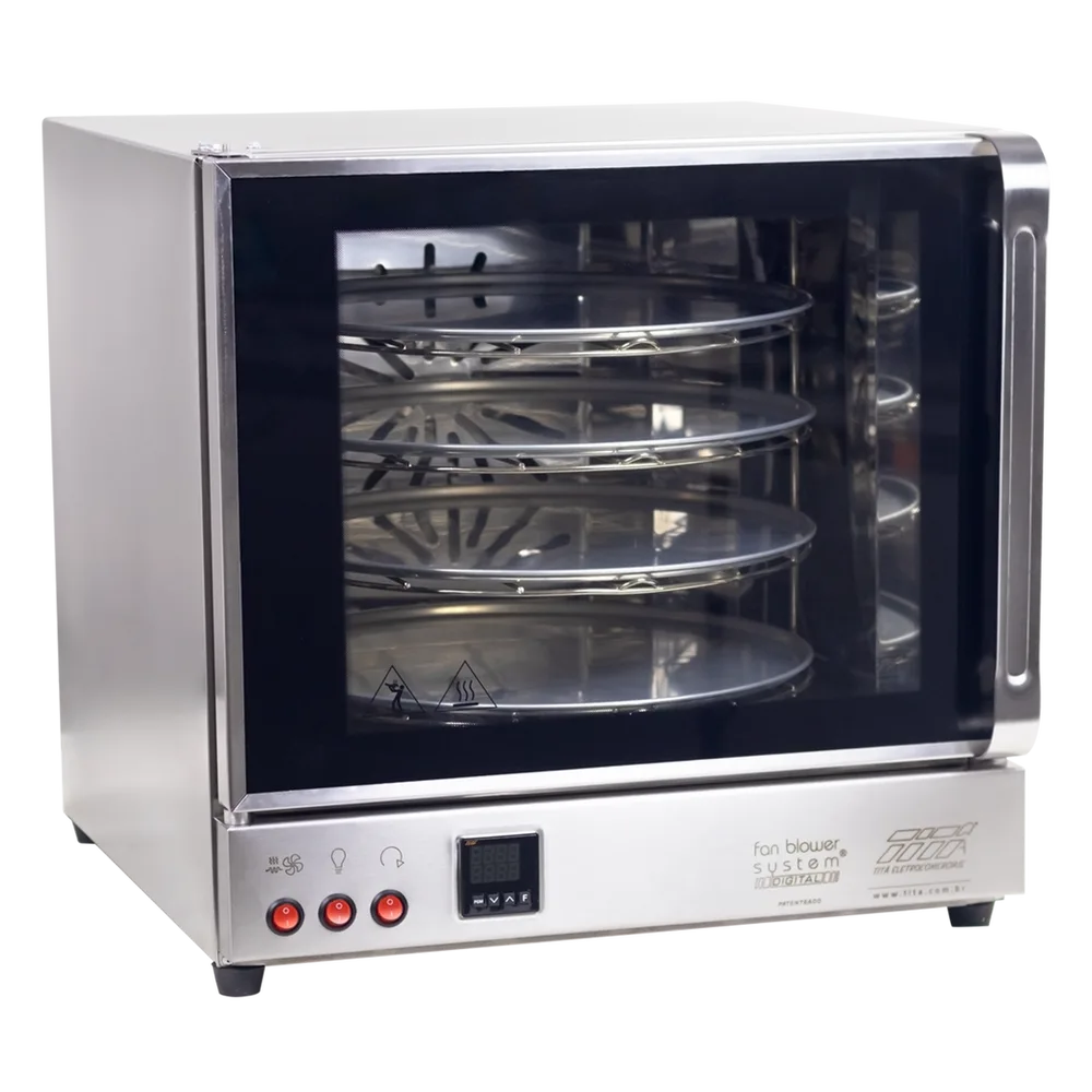 FORNO GIRATÓRIO FGE 3 RACK 4 DIGITAL TITÃ FORNO GIRATÓRIO FGE 3 RACK 4 DIGITAL TITÃ