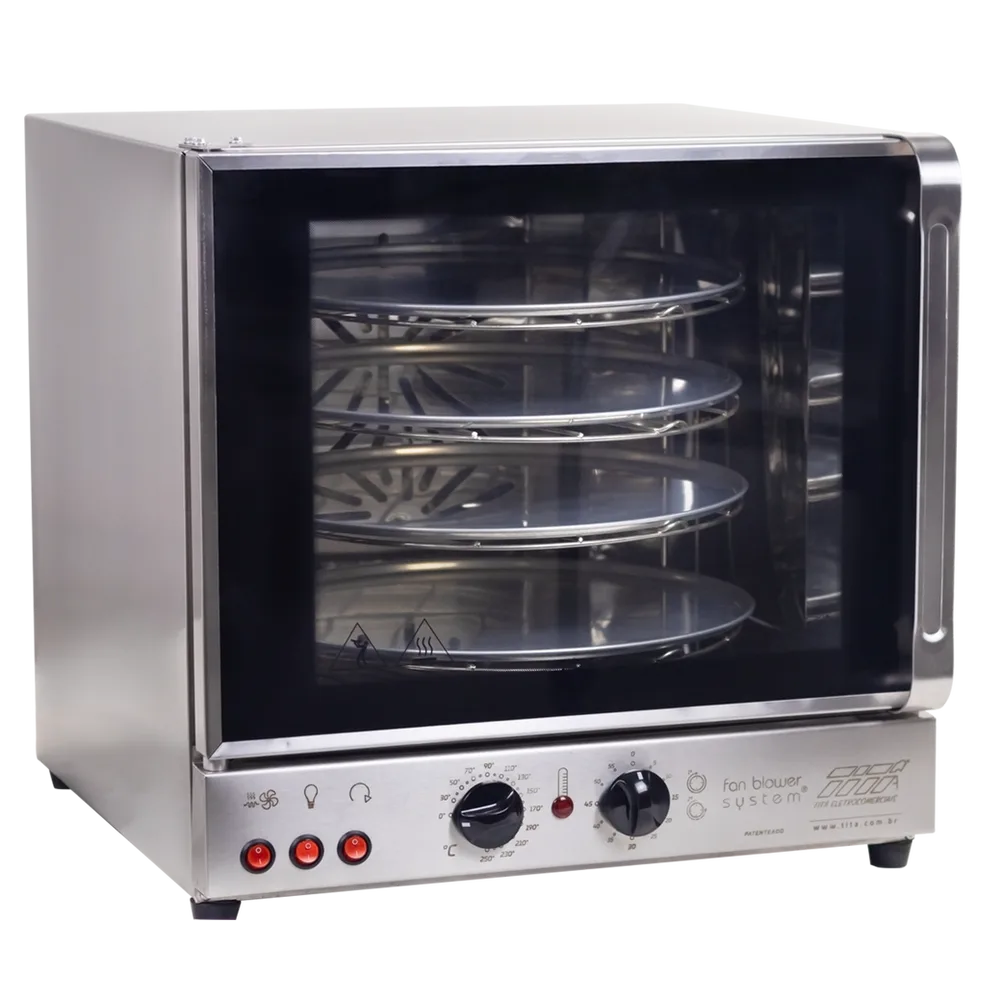 FORNO GIRATÓRIO FGE 3 RACK 4 TITÃ FORNO GIRATÓRIO FGE 3 RACK 4 TITÃ