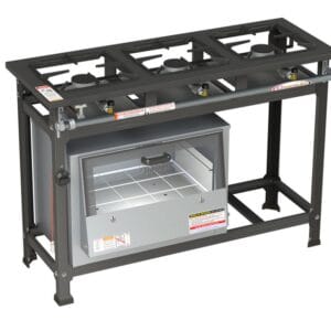 Fogão 3 Bocas Standard A.P - 3QS 30x30 C/ FORNO Itajobi Fogões