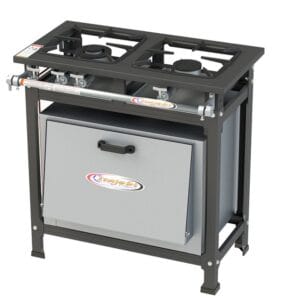 Fogão 2 Bocas Standard B.P - 1QD 1QS 30x30 C/ FORNO Itajobi Fogões