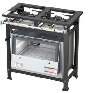 Fogão 2 Bocas Standard A.P - 2QS 30x30 C/ FORNO Itajobi Fogões