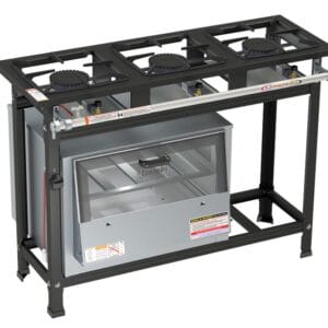 Fogão 3 Bocas Ativo A.P - 30x30 3QSM c/ Forno Itajobi Fogões