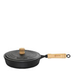 Frigideira com Tampa de Ferro Fs. 20.1 Santana