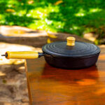 Frigideira com Tampa de Ferro Fs. 20.1 Santana