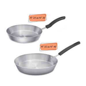 Frigideira Hotel Premium com Cabo de Baquelite Alumínio ABC