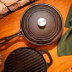 Frigideira Líder com Tampa de Ferro Santana