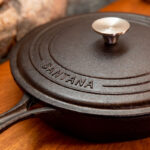 Frigideira Líder com Tampa de Ferro Santana