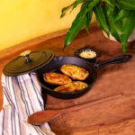 Frigideira Líder com Tampa de Ferro Santana