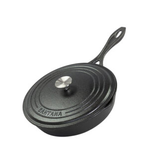 Frigideira Líder com Tampa de Ferro Santana