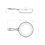 Frigideira Líder com Tampa de Vidro Santana