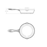 Frigideira Líder sem tampa Santana