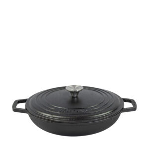 Frigideira Sautoir com Tampa de Ferro Santana