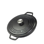 Frigideira Sautoir com Tampa de Ferro Santana