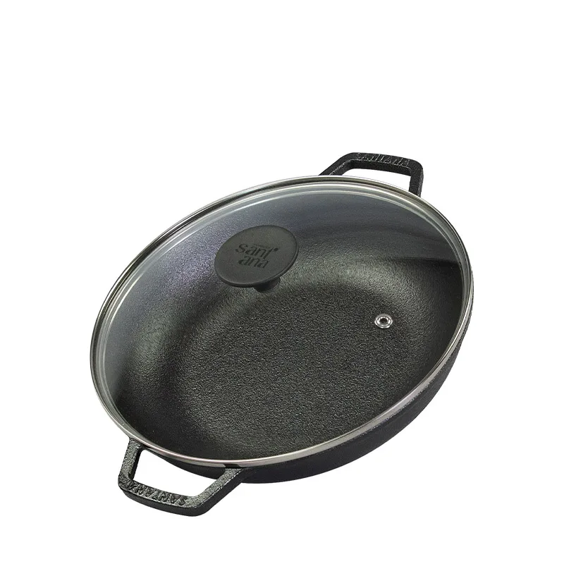 Frigideira Sautoir com Tampa de Vidro Santana Frigideira Sautoir com Tampa de Vidro Santana