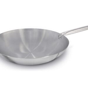 Frigideira Wok Cabo Inox Alumínio ABC