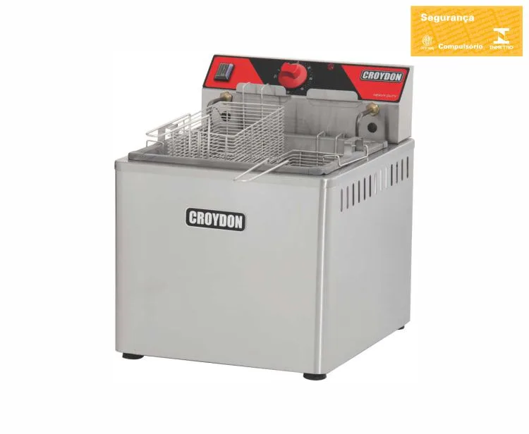 Fritadeira Eletr. de Mesa 5000W(Água e Óleo) FAM5 Croydon Fritadeira Eletr. de Mesa 5000W(Água e Óleo) FAM5 Croydon