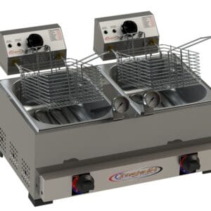 Fritador conjugado - 2 Cubas Itajobi Fogões