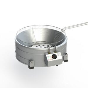 Fritador elétrico tacho mesa 550mm - Inox Itajobi Fogões