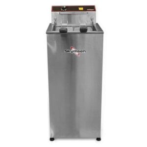 FZP - FRITADEIRA ELÉTRICA ZONA FRIA, 15 LITROS, INOX, DE PISO - 5.000 W 220 V SKYMSEN