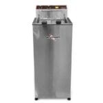 FZP8 - FRITADEIRA ELÉTRICA ZONA FRIA, 15 LITROS, INOX, DE PISO - 8.000 W 220 V SKYMSEN