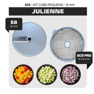 GC8 PRO - *GRADE CUBO - 8x8 mm - SKYMSEN