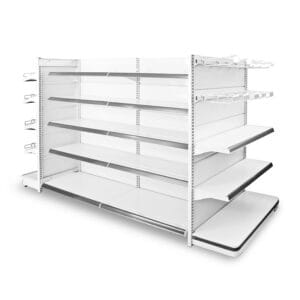 GÔNDOLA CENTRAL CRISTAL AÇO