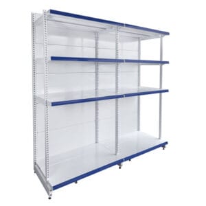 GÔNDOLA RACK EMBUTIDO CRISTAL AÇO
