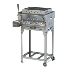 ITAGRILL COMPACTA 5 ESPETOS c/ guilhotina e cavalete - LUXO Itajobi Fogões