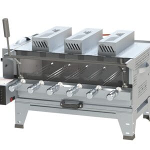 ITAGRILL COMPACTA 6 ESPETOS c/ guilhotina - LUXO Itajobi Fogões