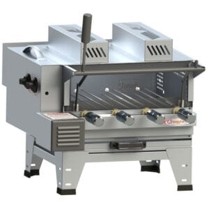 ITAGRILL COMPACTA 4 ESPETOS c/ guilhotina - LUXO Itajobi Fogões