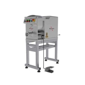 HS-22CC - MOEDOR HOMOGENEIZADOR DE CARNE INOX, BOCA 22 INOX, COM CAVALETE - 2-0,3HP-CV 380 V SKYMSEN