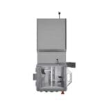 HS-22CC - MOEDOR HOMOGENEIZADOR DE CARNE INOX, BOCA 22 INOX, COM CAVALETE - 2-0,3HP-CV 380 V SKYMSEN