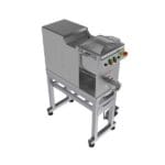 HS-22CC - MOEDOR HOMOGENEIZADOR DE CARNE INOX, BOCA 22 INOX, COM CAVALETE - 2-0,3HP-CV 380 V SKYMSEN