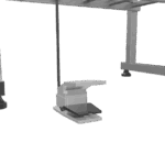 HS-98 - MOEDOR HOMOGENEIZADOR DE CARNE INOX, BOCA 98 INOX, COM CAVALETE - 3-0,5HP-CV 220 V SKYMSEN