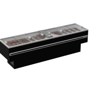 Ilha para Congelados Preta 2,80 m Polofrio