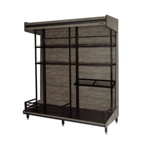 LATERAL KIT CHURRASCO CRISTAL AÇO